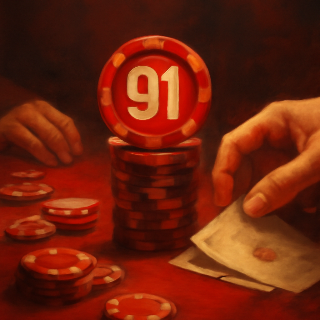 Icon representing account security for 91 Club.