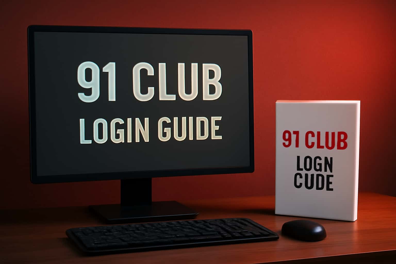 Image showcasing the 91 Club Login Guide with a modern design.