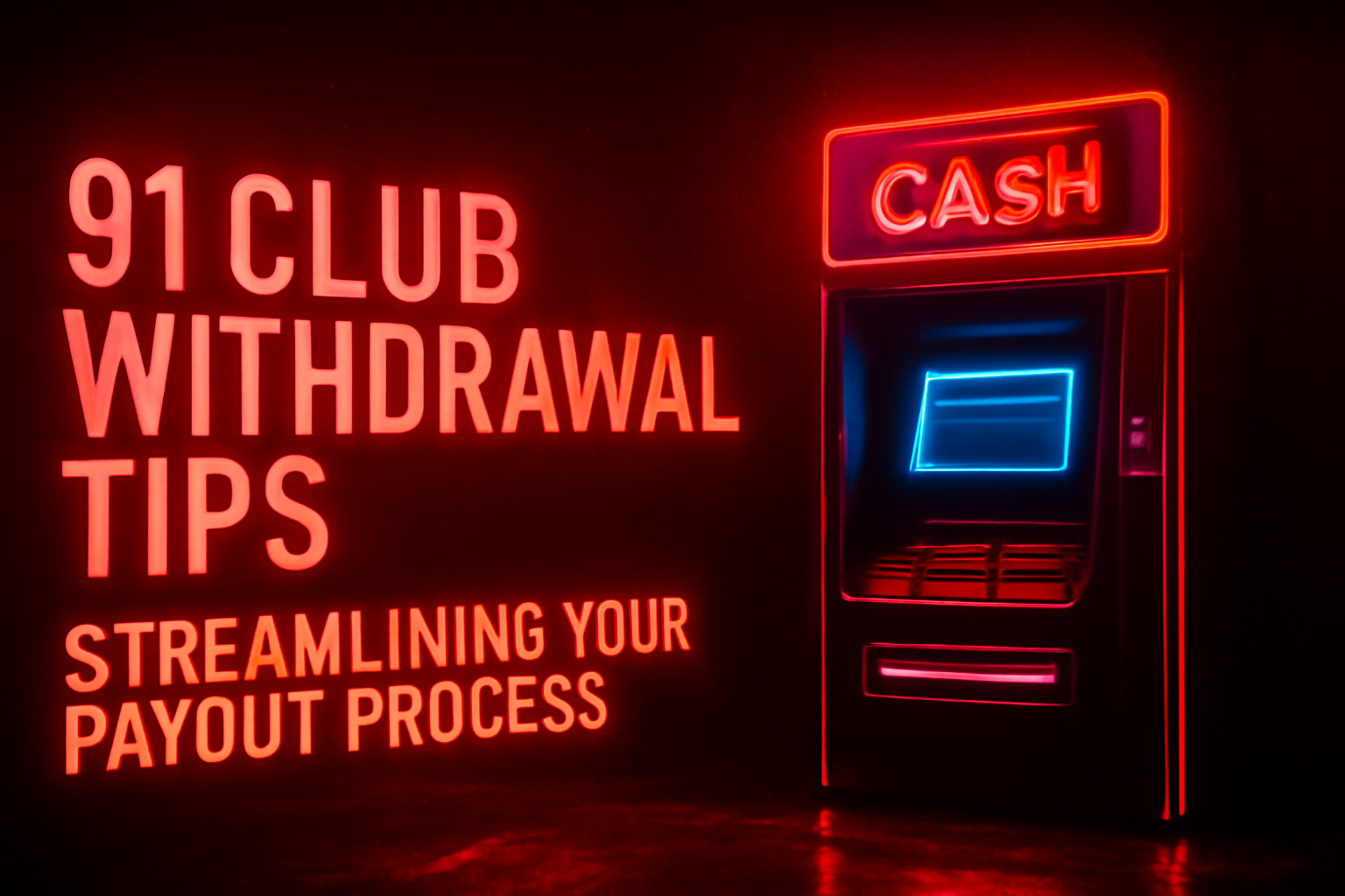 An informational graphic illustrating 91 Club Security Tips with a focus on secure login practices.