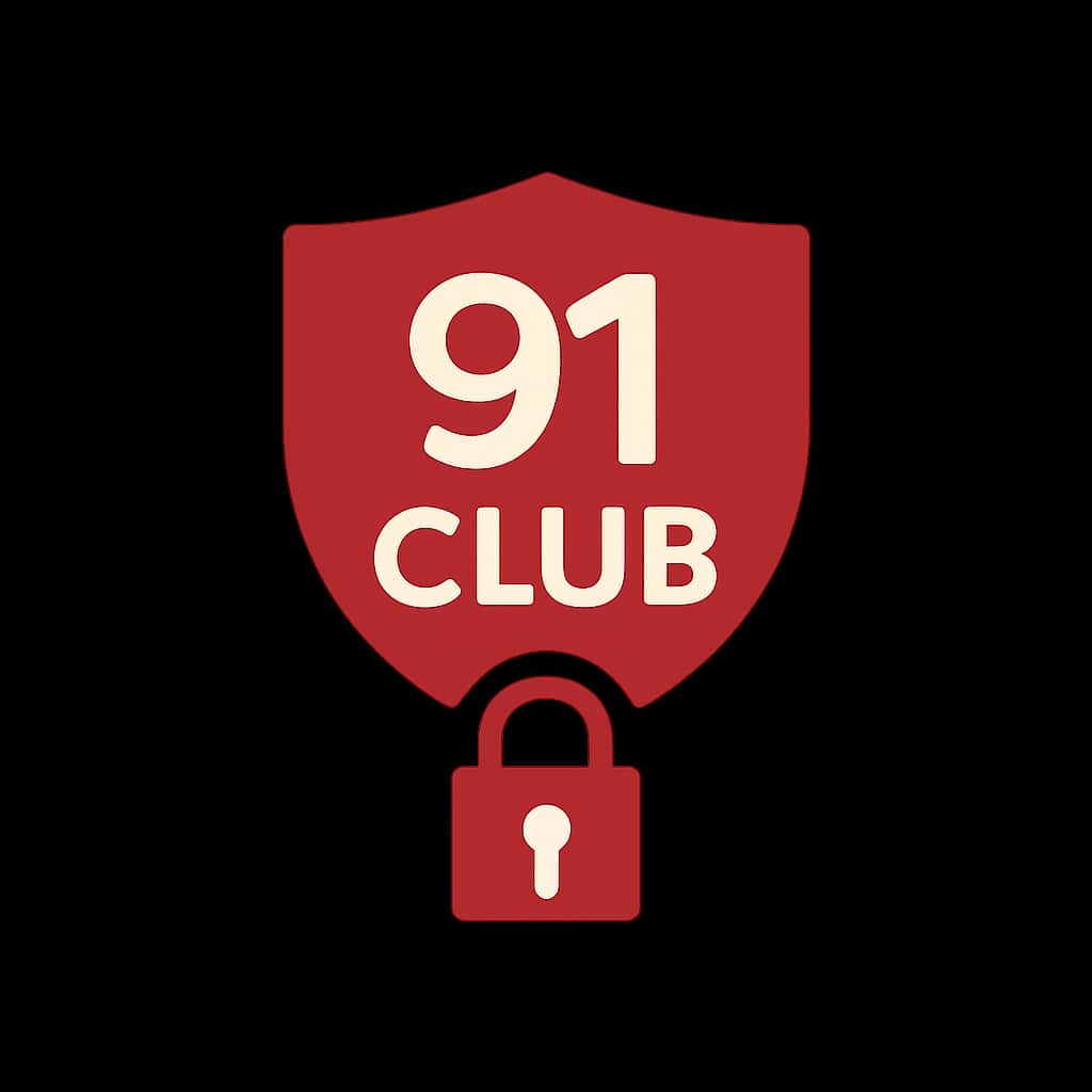 Icon representing account security for 91 Club.